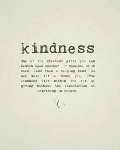 BK definition of kindness
