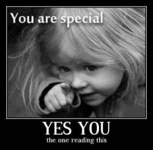 yes-you are special